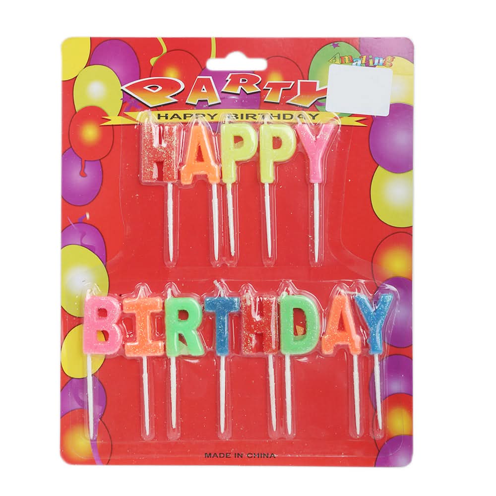Birthday Candle 1998-27 - Multi - Multi, Home & Lifestyle, Decoration, Chase Value, Chase Value