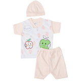 Newborn Boys Half Sleeves Suit - Peach, Kids, Newborn Boys Sets And Suits, Chase Value, Chase Value