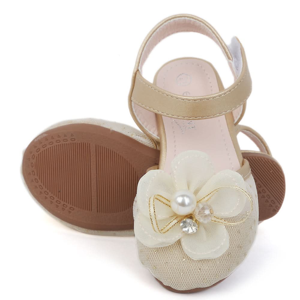 Girls Pumps 556-15S - Golden, Kids, Pump, Chase Value, Chase Value