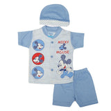 Newborn Boys Suits 3 Pcs - Blue, Kids, NB Boys Sets And Suits, Chase Value, Chase Value