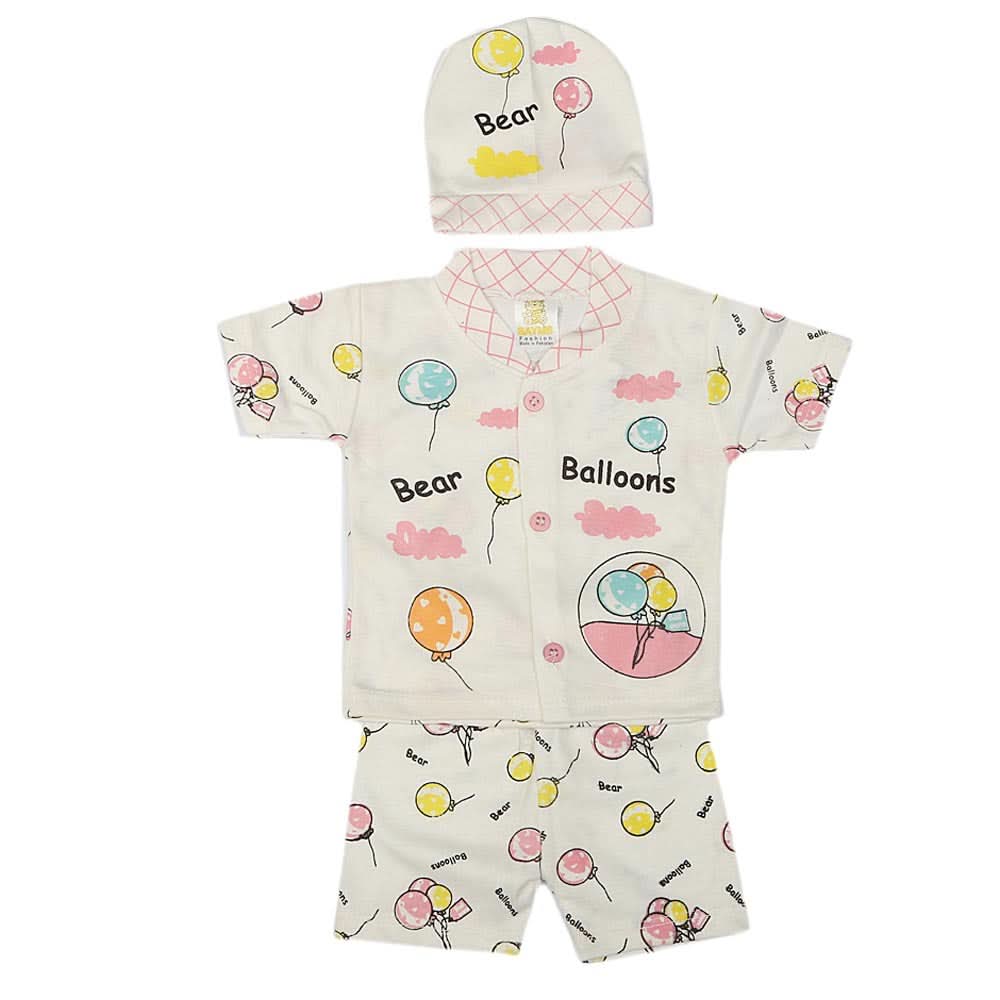 Newborn Boys Suits 3 Pcs - Pink, Kids, NB Boys Sets And Suits, Chase Value, Chase Value