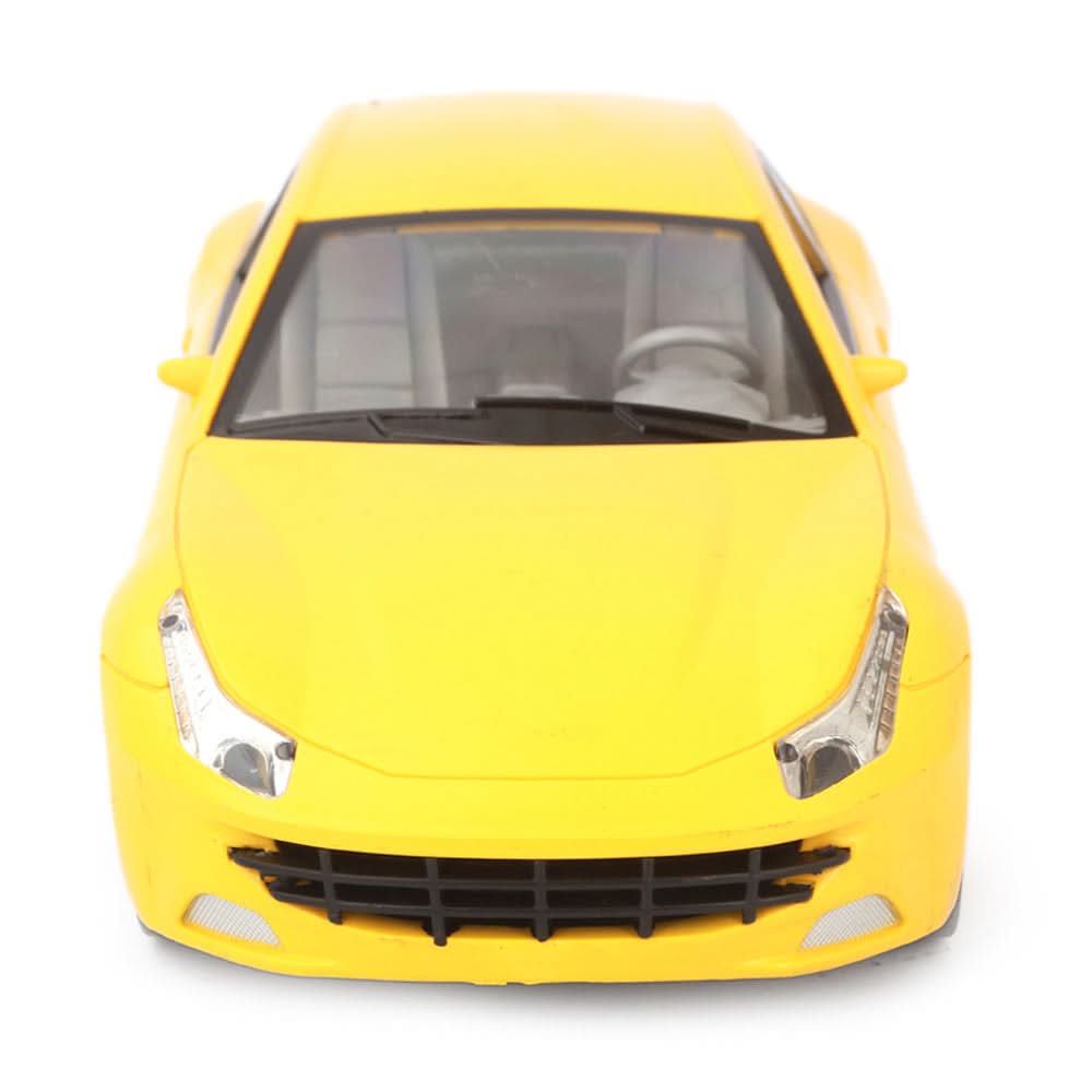 Friction Car - Yellow, Kids, Non-Remote Control, Chase Value, Chase Value