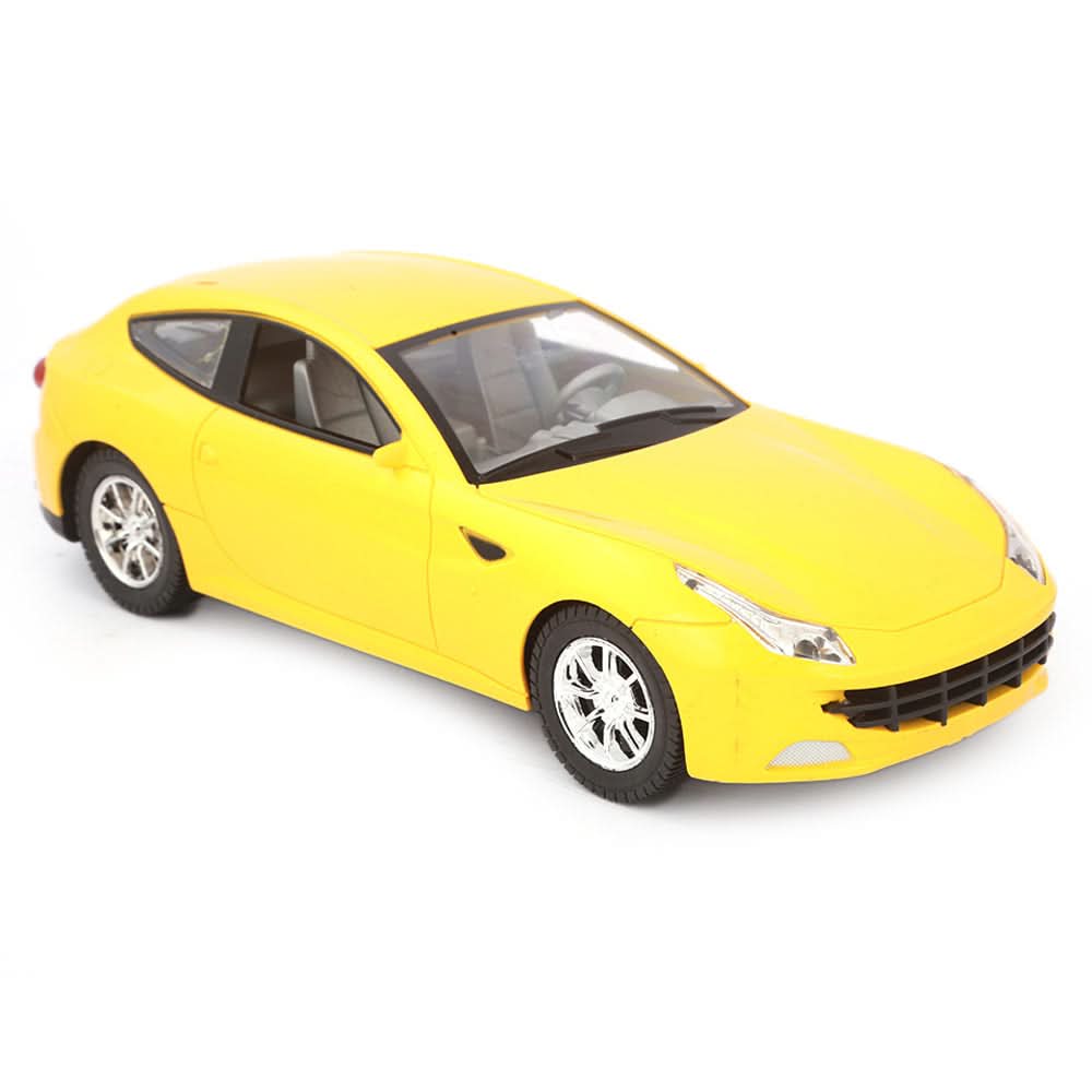 Friction Car - Yellow, Kids, Non-Remote Control, Chase Value, Chase Value