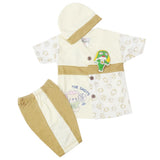 Newborn Boys Half Sleeves Suit - Cream, Kids, New Born Boys Sets And Suits, Chase Value, Chase Value