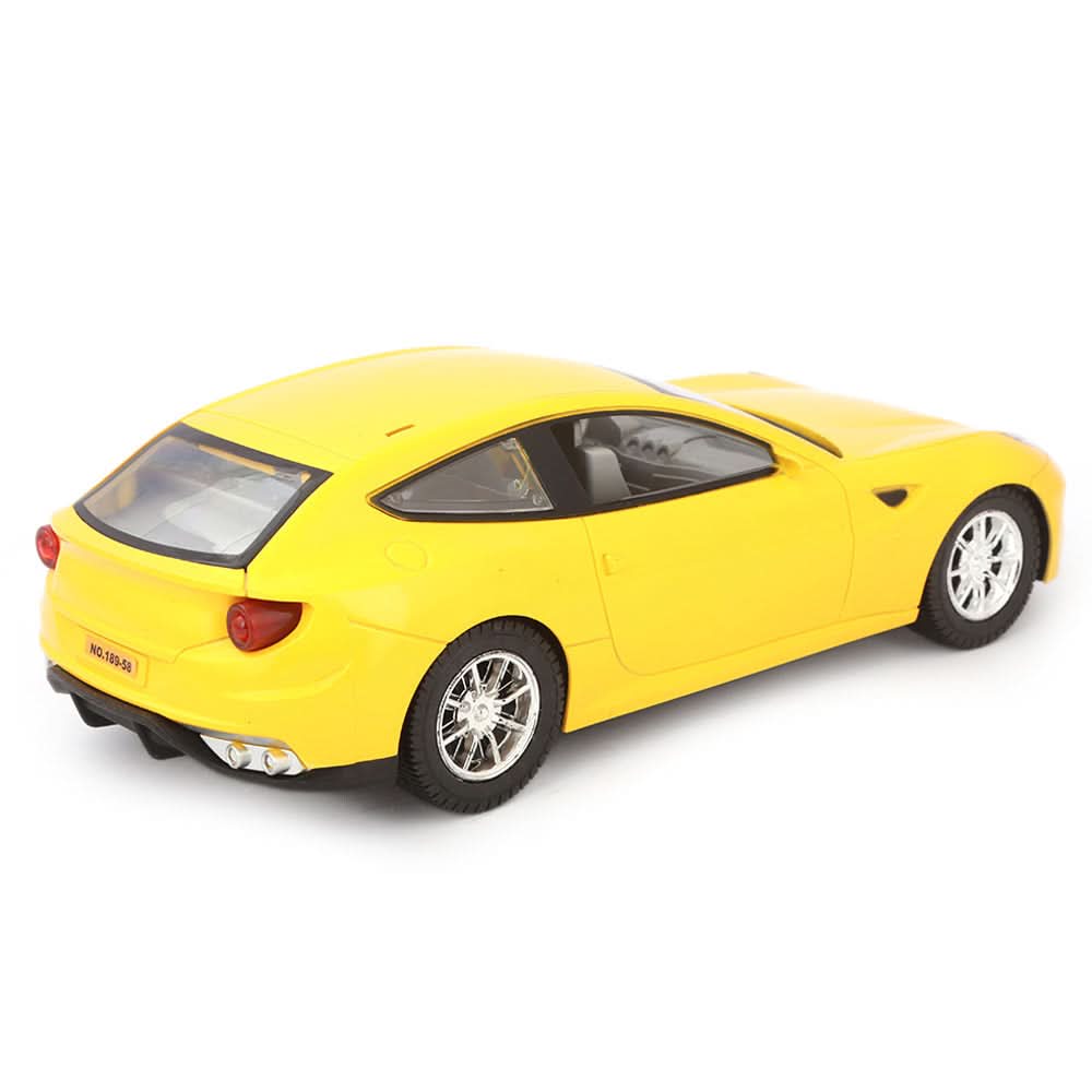 Friction Car - Yellow, Kids, Non-Remote Control, Chase Value, Chase Value