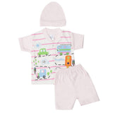 Newborn Boys Half Sleeves Suit - Light Pink, Kids, Newborn Boys Sets And Suits, Chase Value, Chase Value