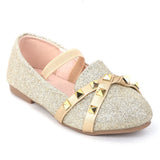 Girls Pumps 411-478S - Golden, Kids, Pump, Chase Value, Chase Value