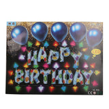 Happy Birthday Foil Balloon C-3 - Blue, Balloons and Bubble Toys, Chase Value, Chase Value