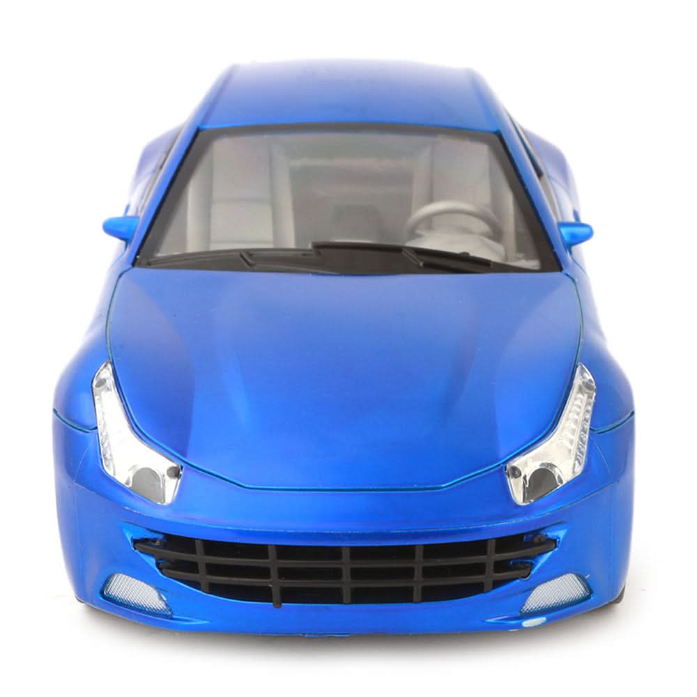 Friction Car - Blue, Kids, Non-Remote Control, Chase Value, Chase Value
