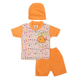 Newborn Boys Suits 3 Pcs - Orange, Kids, NB Boys Sets And Suits, Chase Value, Chase Value