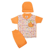Newborn Boys Suits 3 Pcs - Orange, Kids, NB Boys Sets And Suits, Chase Value, Chase Value