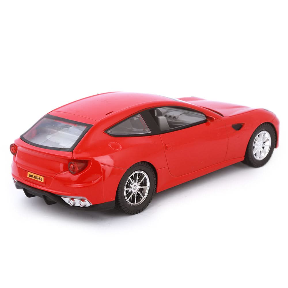 Friction Car - Red, Kids, Non-Remote Control, Chase Value, Chase Value