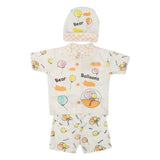 Newborn Boys Suits 3 Pcs - Peach, Kids, NB Boys Sets And Suits, Chase Value, Chase Value