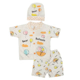 Newborn Boys Suits 3 Pcs - Peach, Kids, NB Boys Sets And Suits, Chase Value, Chase Value