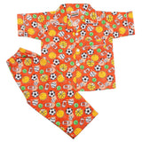 Boys Half Sleeves Sleeping Suits - Orange, Kids, Boys Sets And Suits, Chase Value, Chase Value