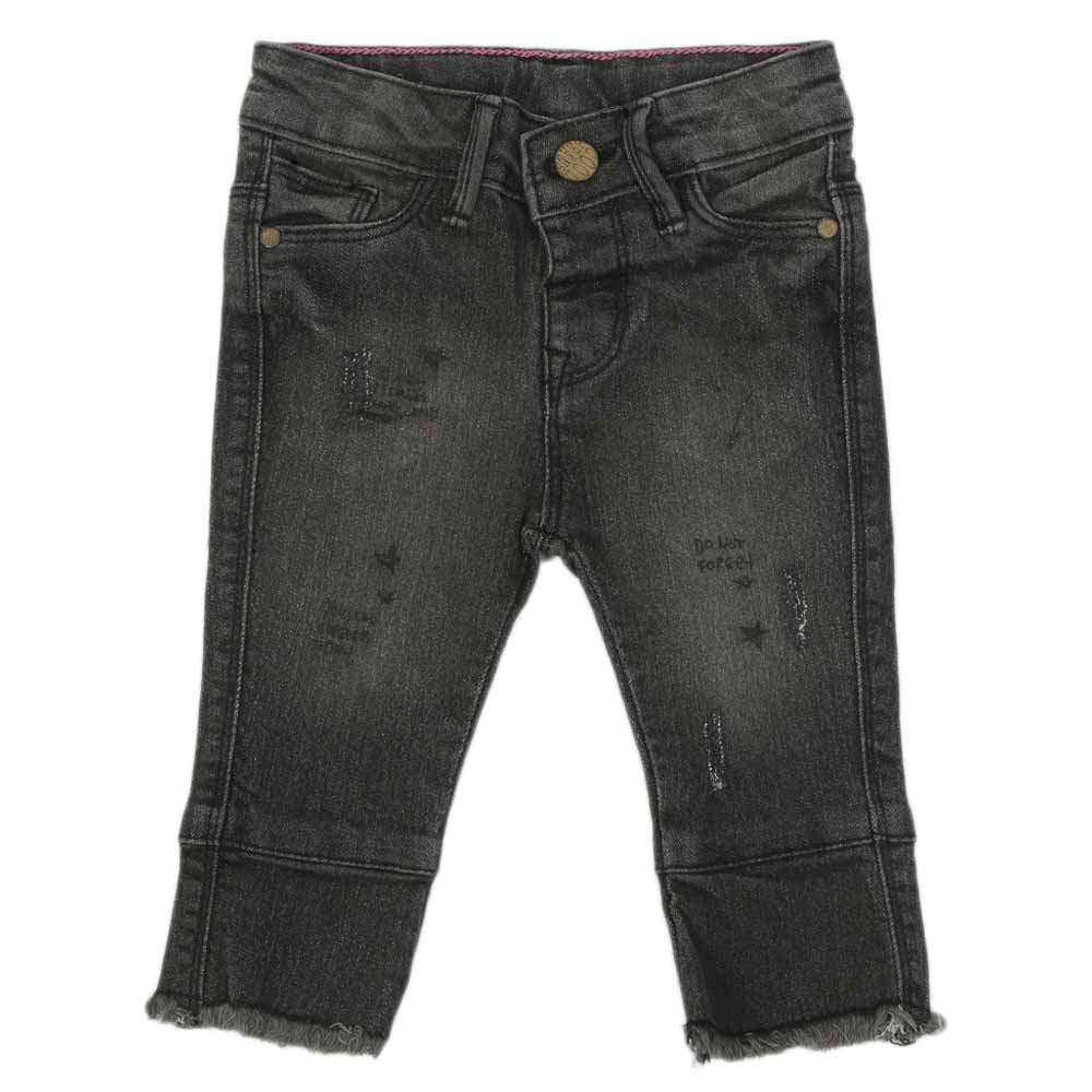 Newborn Girls Denim Pant - Dark Grey, Newborn Girls Shorts Skirts & Pants, Chase Value, Chase Value
