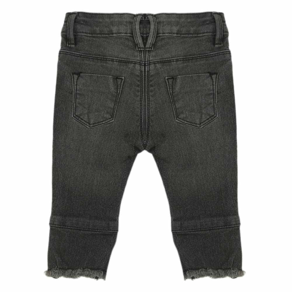 Newborn Girls Denim Pant - Dark Grey, Newborn Girls Shorts Skirts & Pants, Chase Value, Chase Value