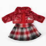 Girls Full Sleeves Frock - Maroon, Kids, Girls Frocks, Chase Value, Chase Value