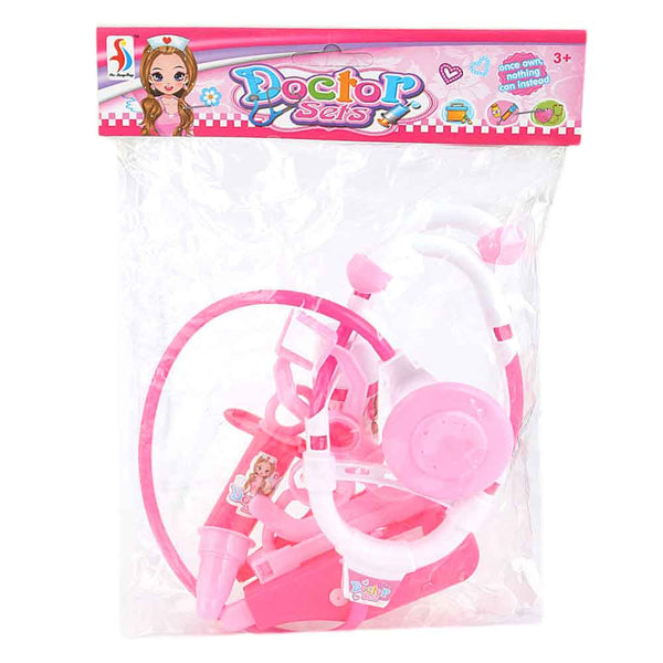 Doctor Set Toy 7 Pcs - Pink - test-store-for-chase-value