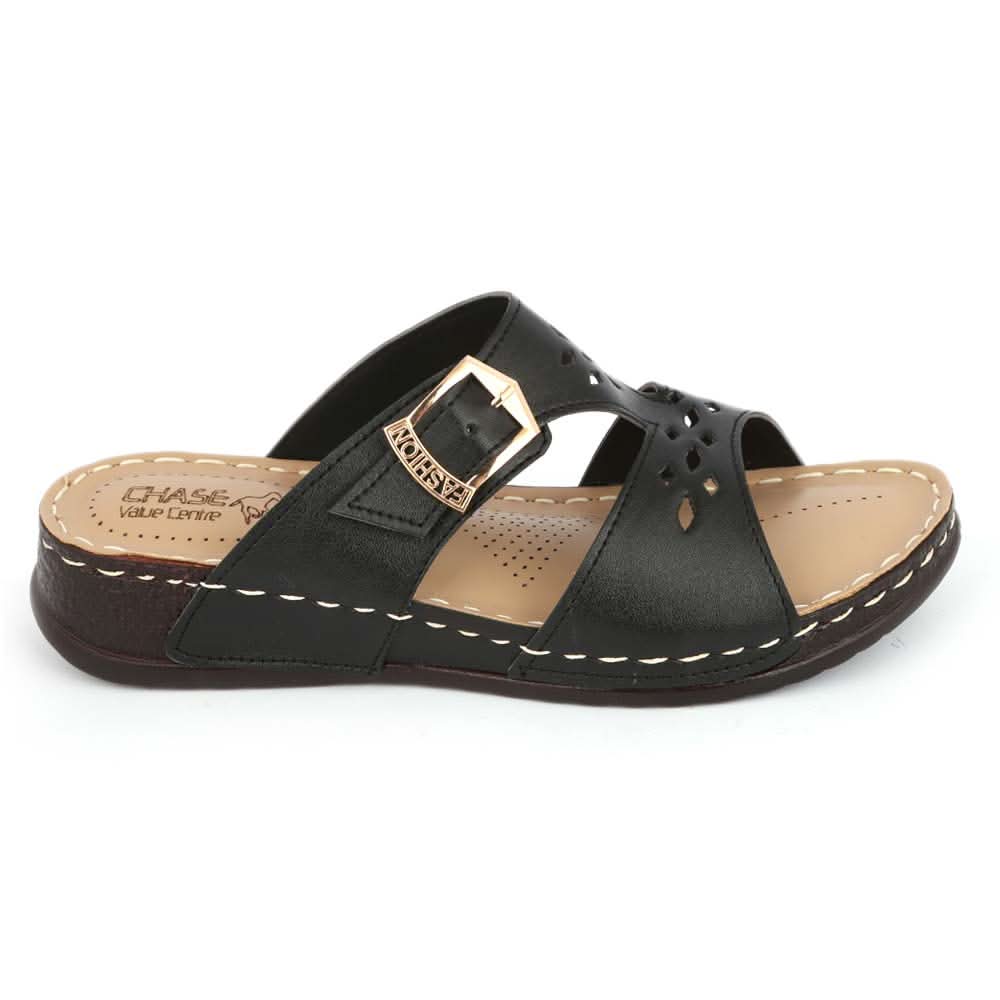 Women's Softy Slipper ( S11 ) - Black, Women, Slippers, Chase Value, Chase Value