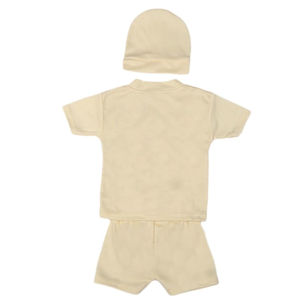 Newborn Boys Suits 3 Pcs - Fawn, Kids, NB Boys Sets And Suits, Chase Value, Chase Value