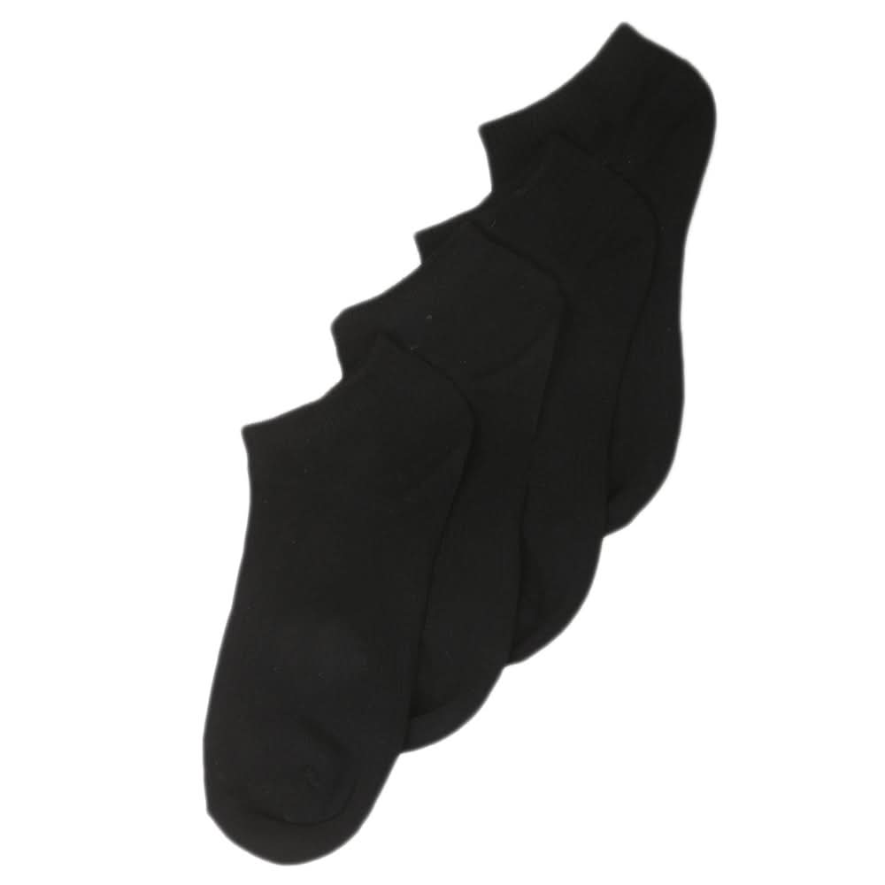 Men's Ankle Socks Pack Of 2 - Black, Men, Mens Socks, Chase Value, Chase Value