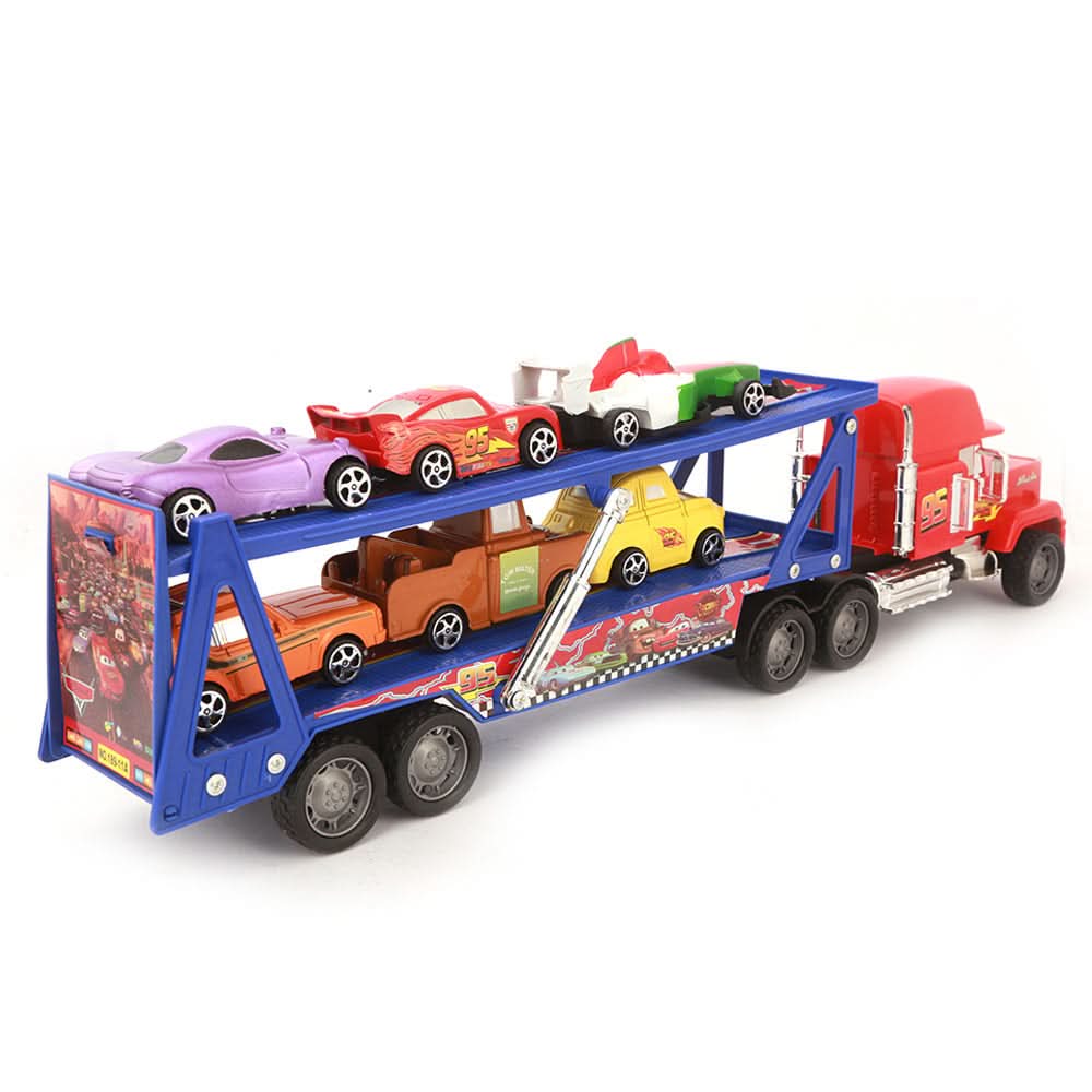 Friction Super Car Set With Long Vehicle - Multi, Kids, Non-Remote Control, Chase Value, Chase Value