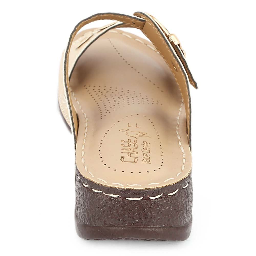Women's Softy Slipper ( S32 ) - Beige, Women, Slippers, Chase Value, Chase Value
