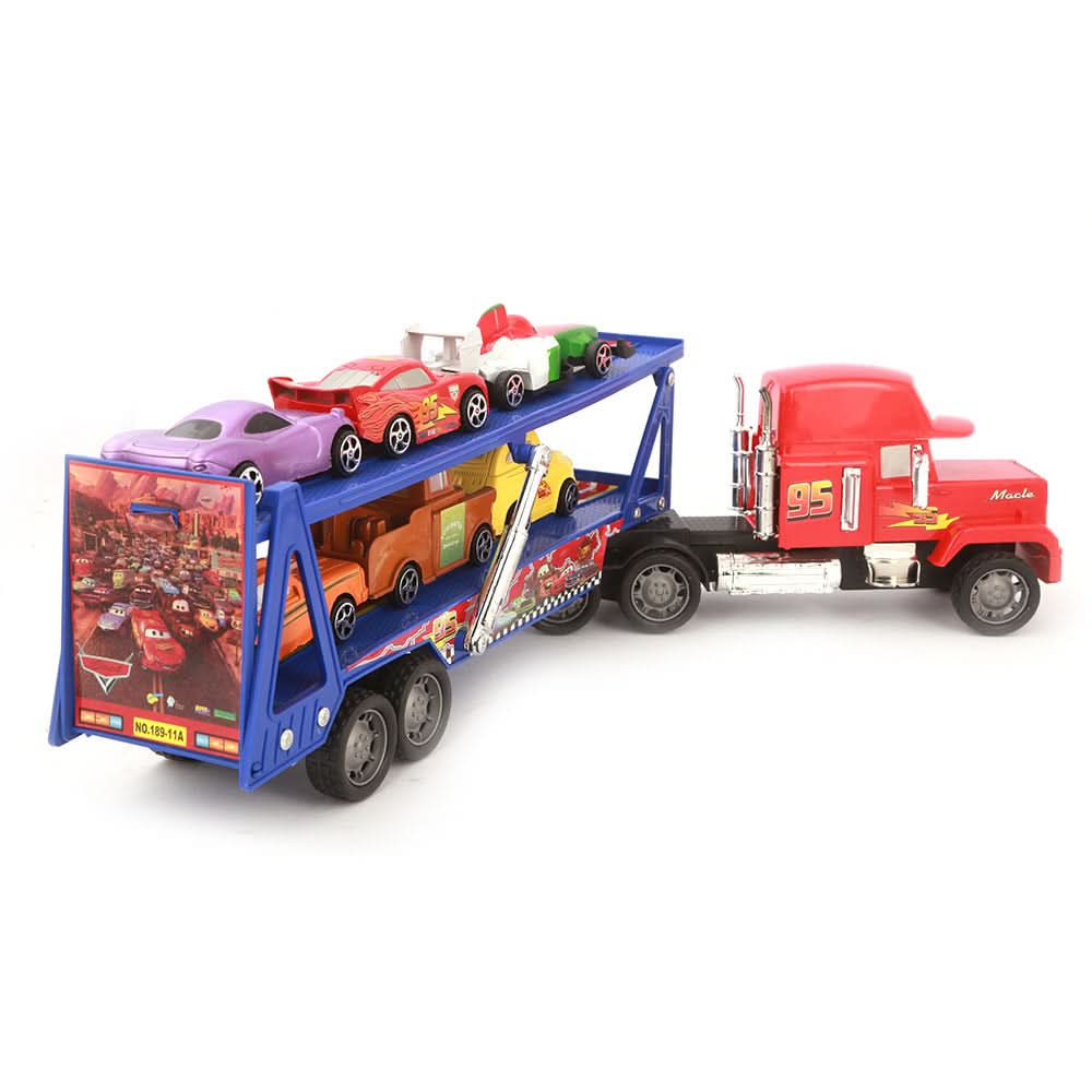 Friction Super Car Set With Long Vehicle - Multi, Kids, Non-Remote Control, Chase Value, Chase Value