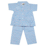 Girls Half Sleeves Sleeping Suits - Light Blue, Kids, Girls Sets And Suits, Chase Value, Chase Value