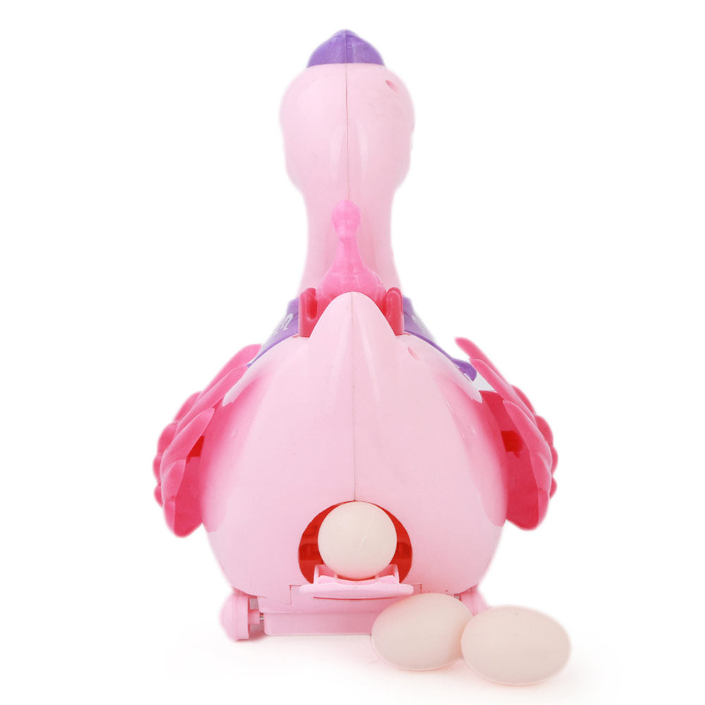 Eggs Laying Swan With Lights And Music - Pink, Kids, Musical Toys, Chase Value, Chase Value