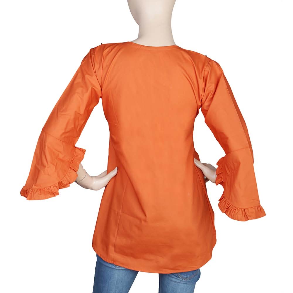 Women's Fancy Woven Top - Rust, Women, T-Shirts And Tops, Chase Value, Chase Value