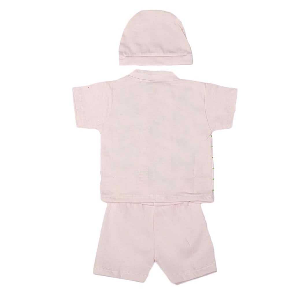 Newborn Boys Suits 3 Pcs - Pink, Kids, NB Boys Sets And Suits, Chase Value, Chase Value