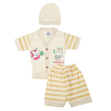 Newborn Boys Half Sleeves Suit - Fawn, Kids, New Born Boys Sets And Suits, Chase Value, Chase Value