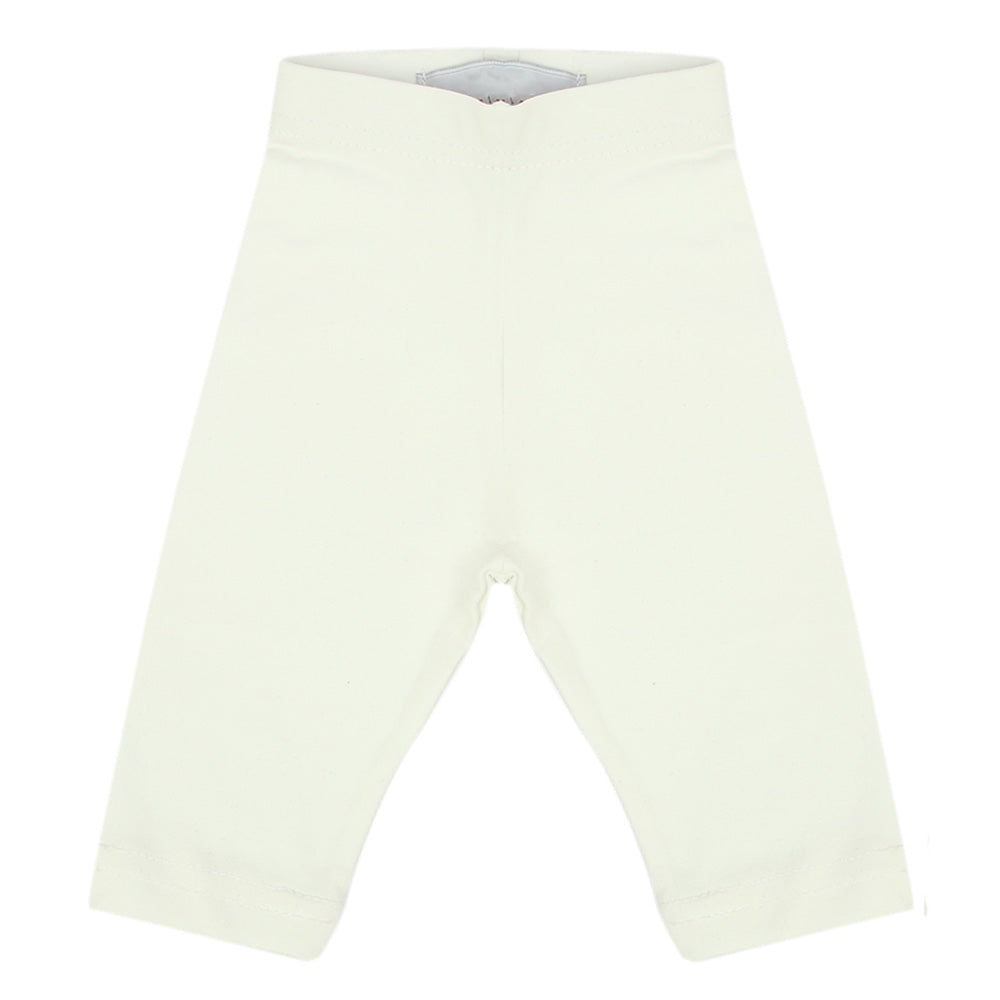 Eminent Newborn Girls Tight - White, Newborn Girls Shorts Skirts & Pants, Eminent, Chase Value