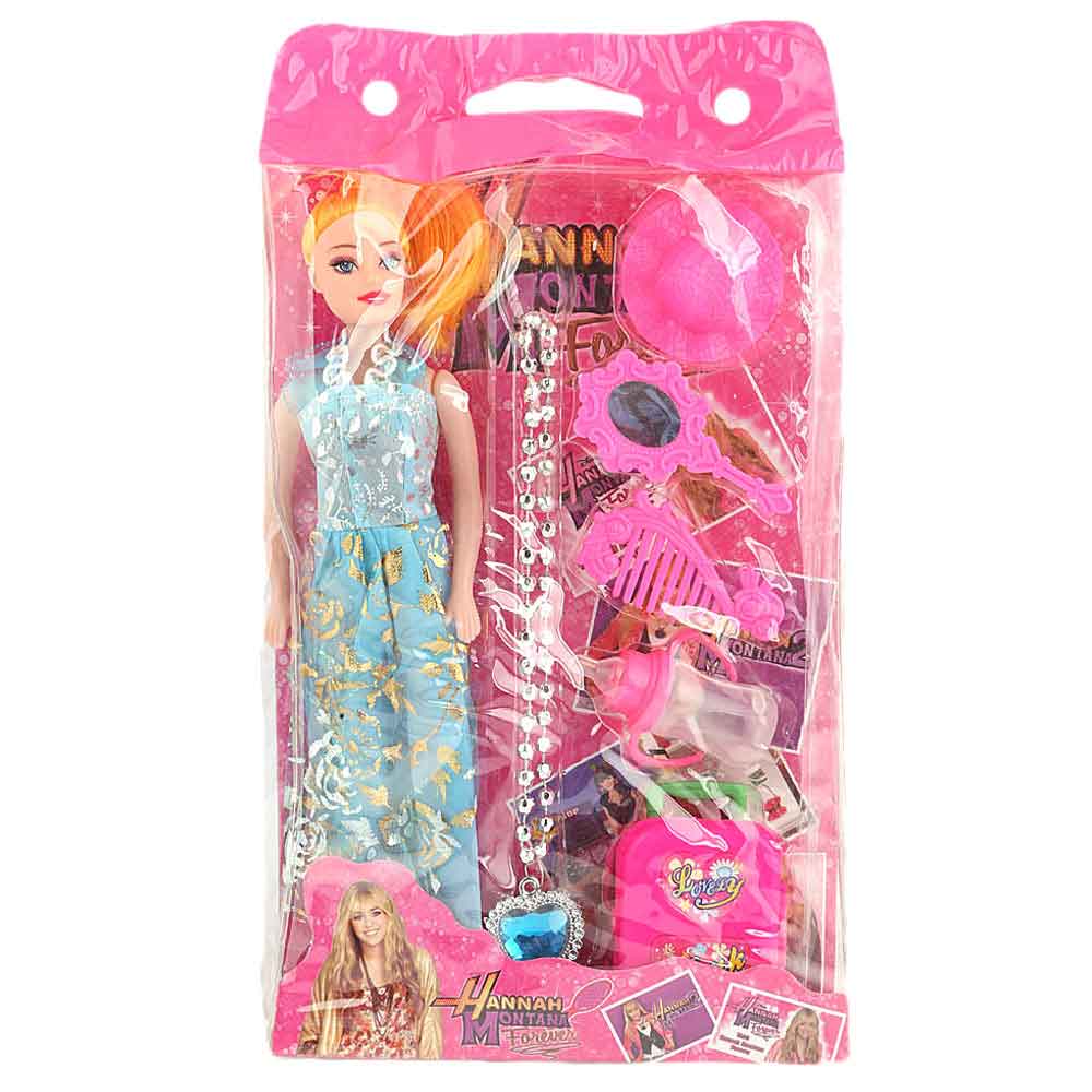Fashion Doll 7 Pcs - Blue - test-store-for-chase-value