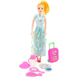 Fashion Doll 7 Pcs - Blue - test-store-for-chase-value