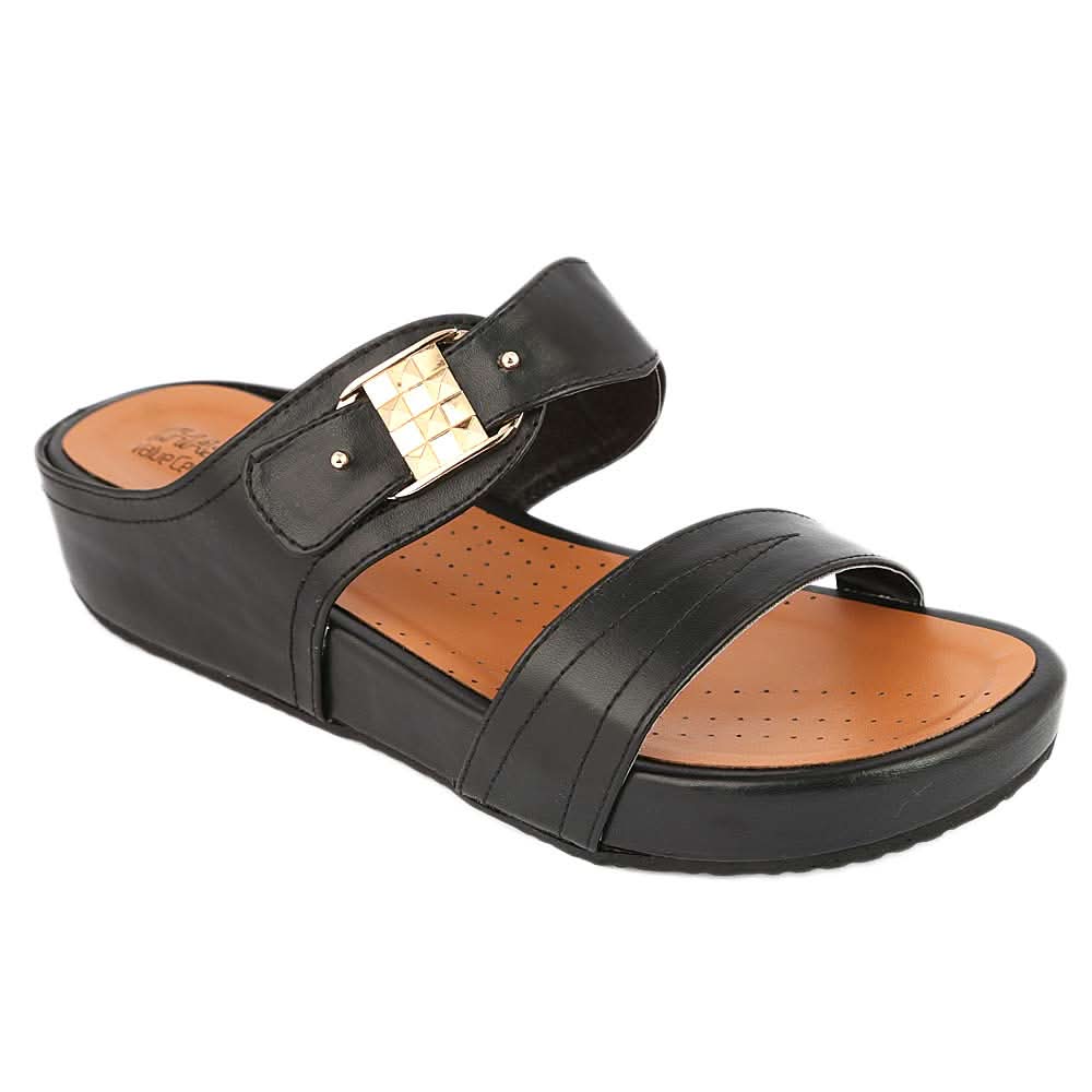 Women's Softy Slipper ( Z2 ) - Black, Women, Slippers, Chase Value, Chase Value
