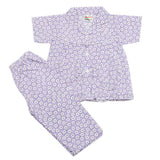 Girls Half Sleeves Sleeping Suits - Light Purple, Kids, Girls Sets And Suits, Chase Value, Chase Value