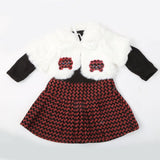 Girls Full Sleeves Frock - Black, Kids, Girls Frocks, Chase Value, Chase Value