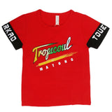 Boys Round Neck Half Sleeves T-Shirt - Red, Kids, Boys T-Shirts, Chase Value, Chase Value