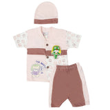 Newborn Boys Half Sleeves Suit - Pink, Kids, New Born Boys Sets And Suits, Chase Value, Chase Value