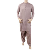 Men's Mashriq Slim Fit Suit - Light Purple, Men, Shalwar Kameez, Chase Value, Chase Value
