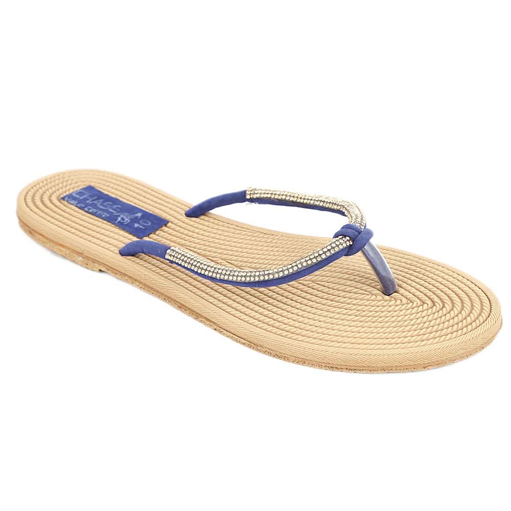 Women's Slipper (M216) - Blue, Women, Slippers, Chase Value, Chase Value