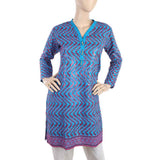 Women's Fancy Chicken Kurti - Blue, Women, Ready Kurtis, Chase Value, Chase Value
