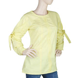 Women's Woven Top - Yellow, Women, T-Shirts And Tops, Chase Value, Chase Value