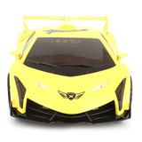 High Speed Car With Music And Light For Kids - Yellow - test-store-for-chase-value