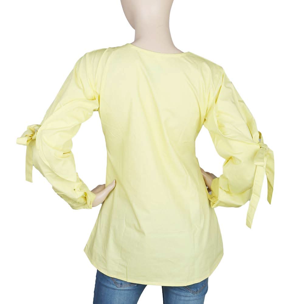 Women's Woven Top - Yellow, Women, T-Shirts And Tops, Chase Value, Chase Value