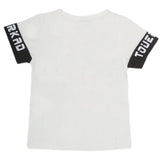 Boys Round Neck Half Sleeves T-Shirt - White, Kids, Boys T-Shirts, Chase Value, Chase Value