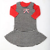 Girls Full Sleeves Frock - Red, Kids, Girls Frocks, Chase Value, Chase Value